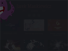 Tablet Screenshot of jarekmankiewicz.com